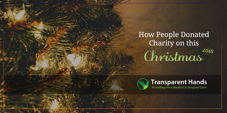 How People Donated Charity on this Christmas 2018