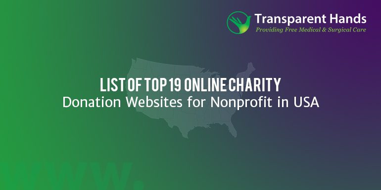 List of Top 19 Online Charity Donation Websites for Nonprofit in USA