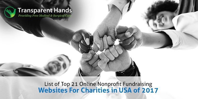List of Top 21 Online Nonprofit Fundraising Websites for Charities in USA of 2017