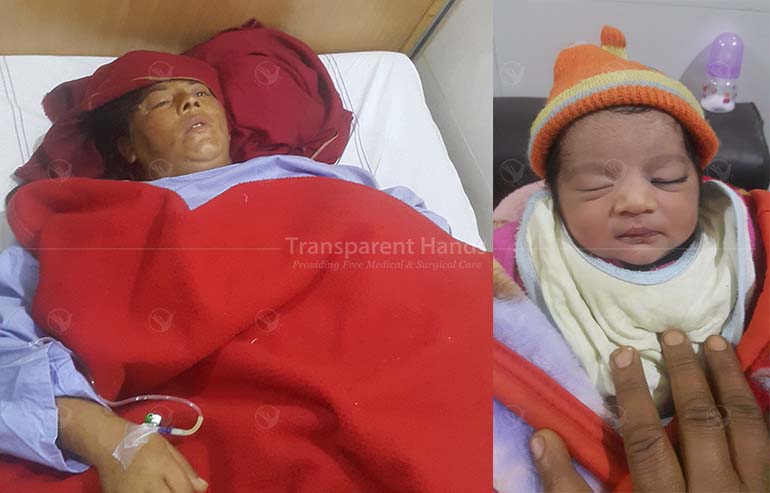 Nasreen’s baby girl made it safely into this world