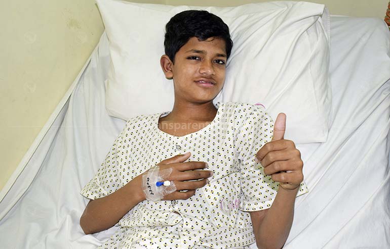 Danish has made it through his final surgery