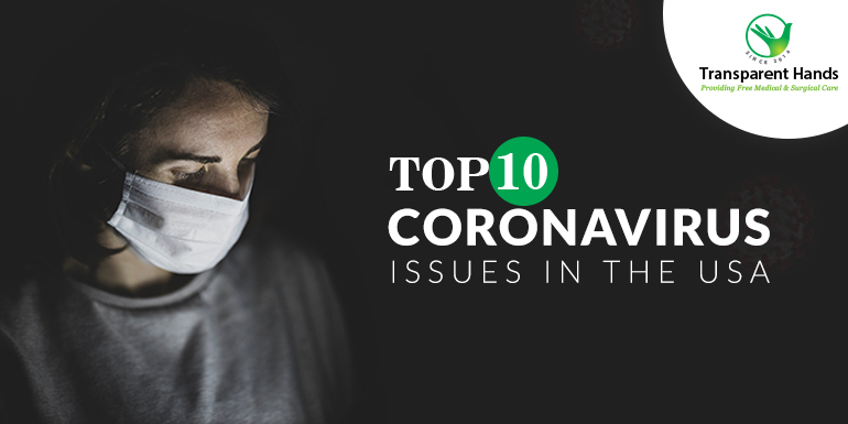 Top 10 Coronavirus Issues in USA