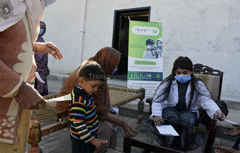 Free Medical Camp in Sargodha by Transparent Hands image