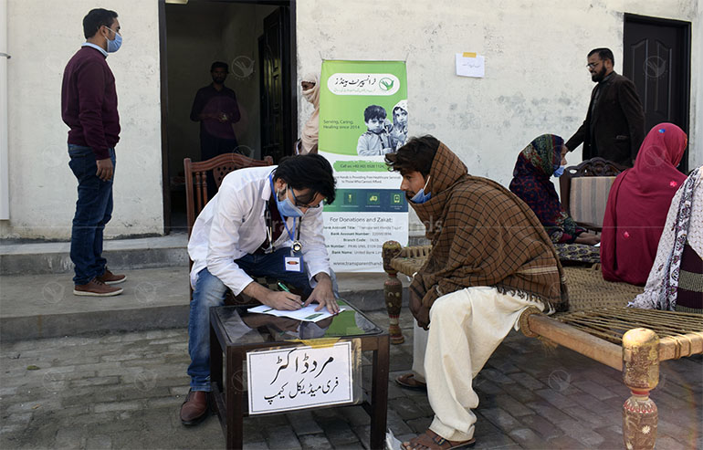Free Medical Camp in Sargodha by Transparent Hands image
