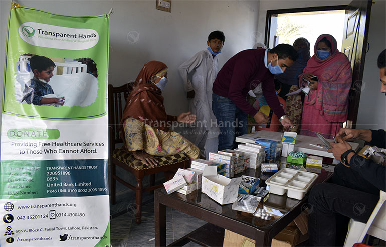 Free Medical Camp in Sargodha by Transparent Hands image