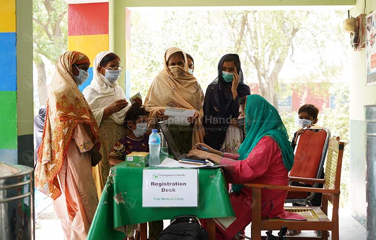 Free Medical Camp Held on 1st July, 2021 Chak no. 159, East Bank, Arifwala Punjab image