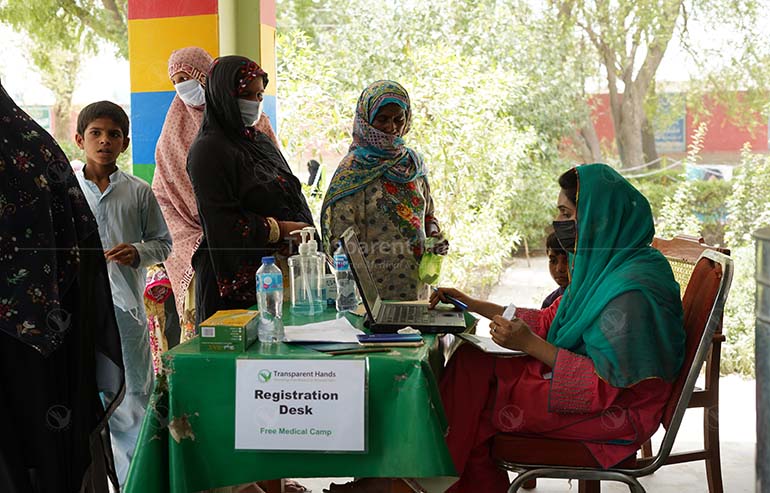 Free Medical Camp Held on 1st July, 2021 Chak no. 159, East Bank, Arifwala Punjab image