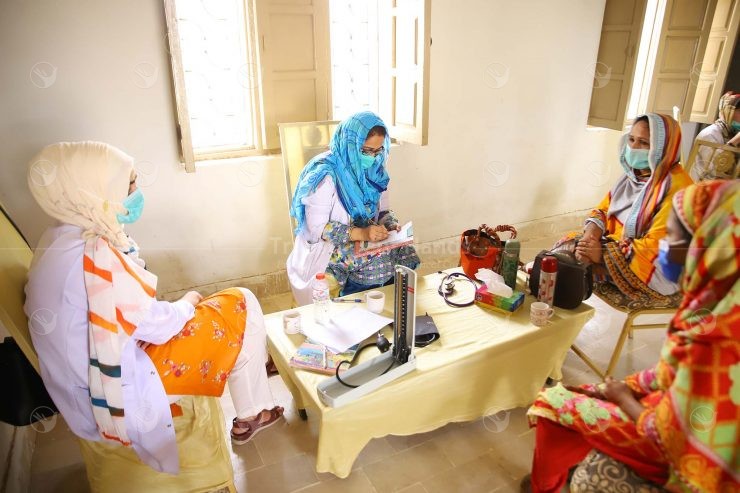 Free Medical Camp Held on18th June 2021 At Tri Mor Nawabshah image