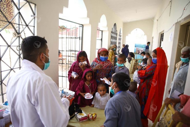 Free Medical Camp Held on18th June 2021 At Tri Mor Nawabshah image