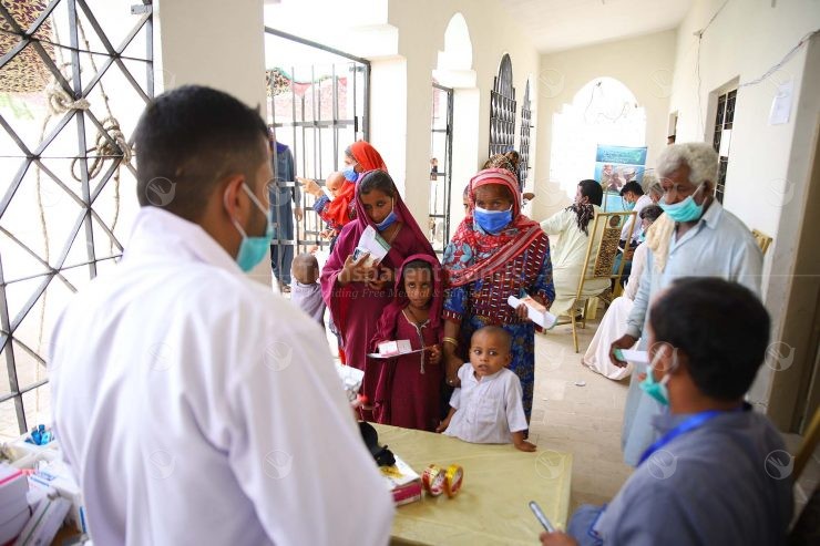Free Medical Camp Held on18th June 2021 At Tri Mor Nawabshah image
