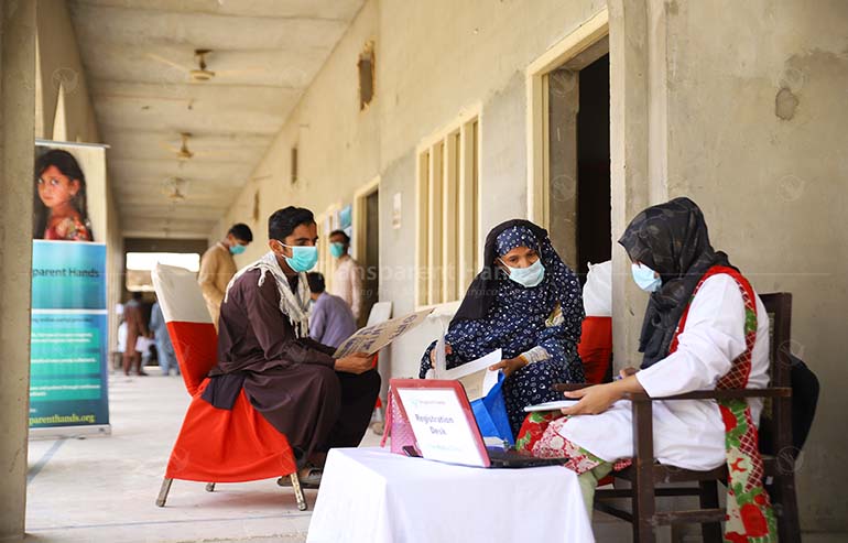 Free Medical Camp Held on 27th June 2021 At Larkana, Sindh image