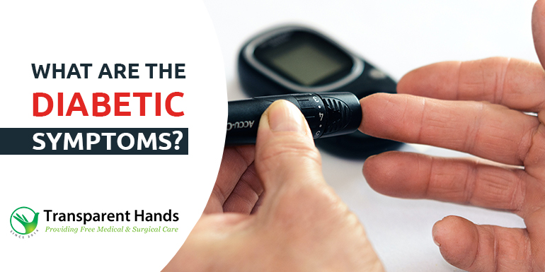 Diabetic symptoms