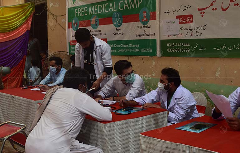 Free Medical Camp, Held on 1st of September 2021, Malik Anayat Ullah Khan Chock Khawaja Mad Mandan Bannu image