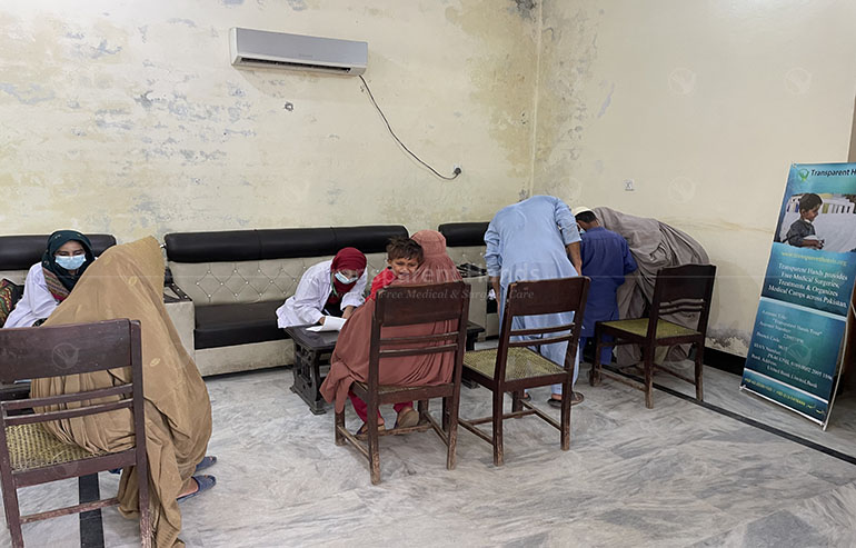 Free Medical Camp, Held on 28 August 2021, At Hujra Haji Fazal Shakoor Khan, Charsadda image