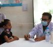 Free medical camp at the Govt. Girls Secondary High School Umar Block, Allama Iqbal Town, Lahore