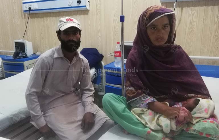 Ayesha-Rashid C-section done