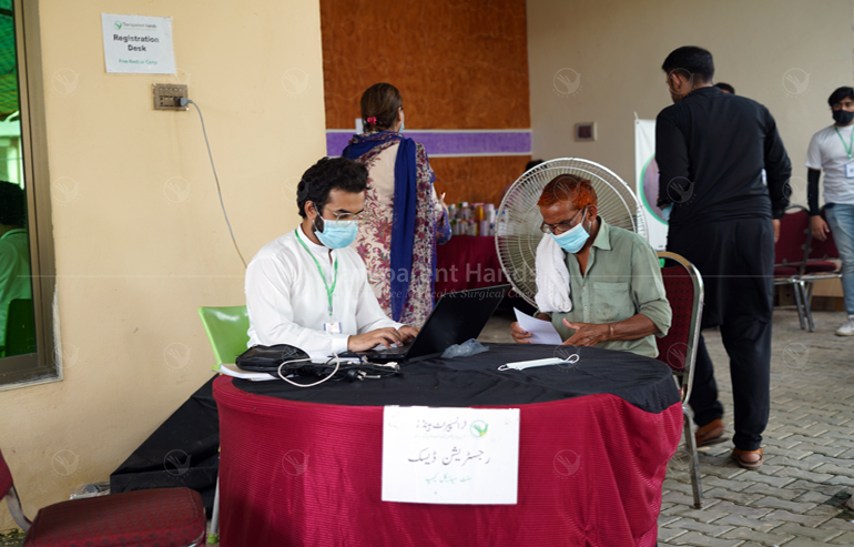 Free Medical Camp Held in Narowal, Punjab, on July 22, 2022 image
