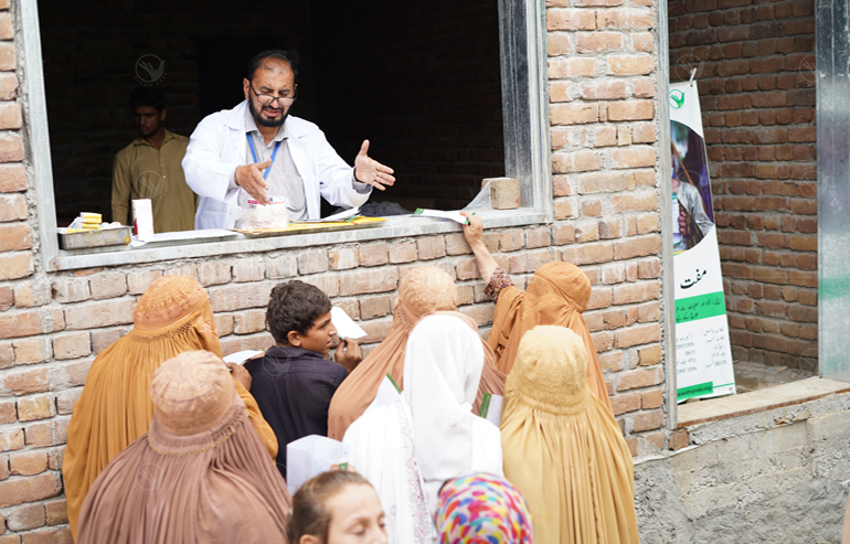 Free Medical Camp Held in Mar Kori, Mardan, on August 25, 2022 image