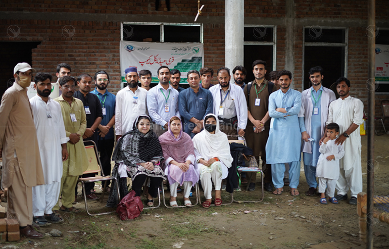 Free Medical Camp Held in Mar Kori, Mardan, on August 25, 2022 image
