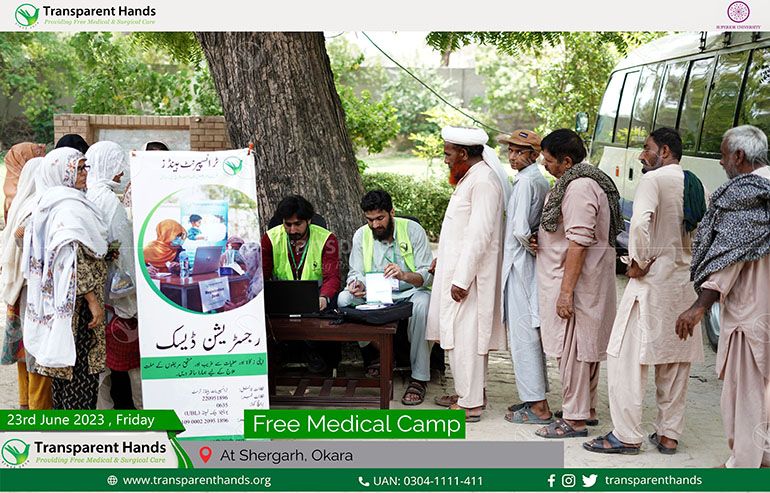 Free Medical Camp Provided Vital Healthcare Support in Shergarh, Okara image
