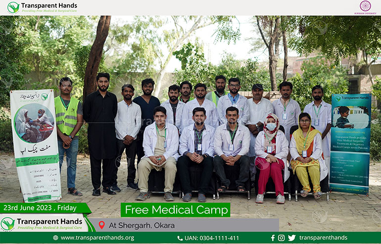 Free Medical Camp Provided Vital Healthcare Support in Shergarh, Okara image