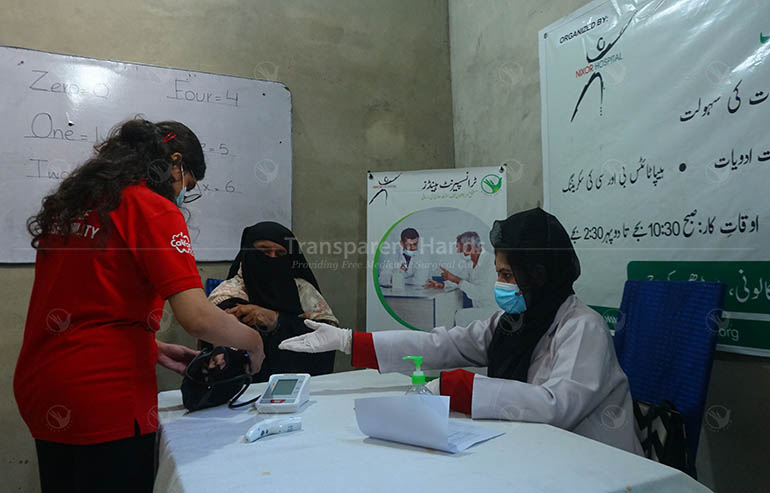 Needy Patients in Karachi Received Free Healthcare image