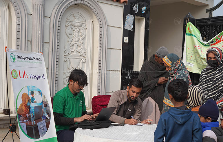 Many Patients Found Healing at Our Free Eye Camp in Lahore image