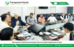 Transparent Hands Holds a Productive Meeting with the Health Department of Khyber Pakhtunkhwa