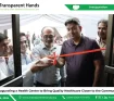 Inaugurating a Health Centre